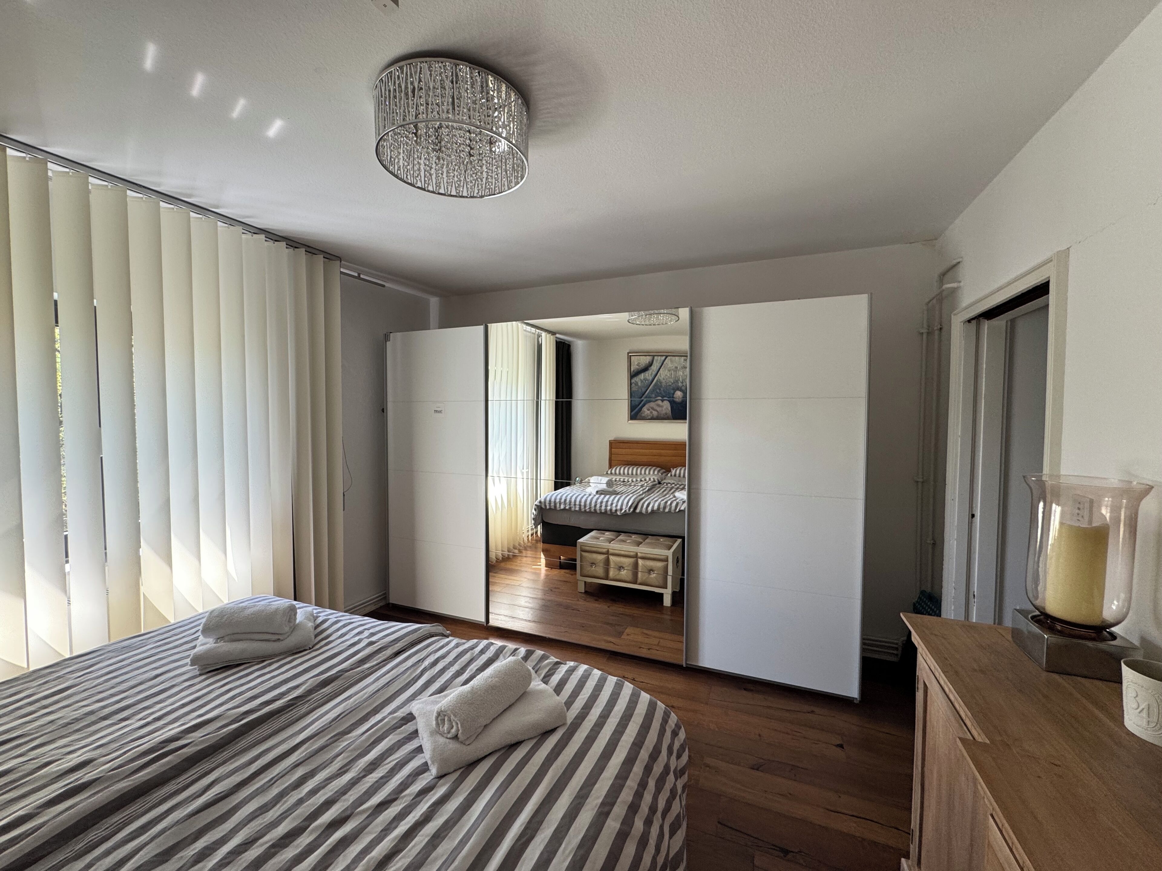 2 Schlafzimmer, Bügeleisen/Bügelbrett, kostenloses WLAN, Bettwäsche
