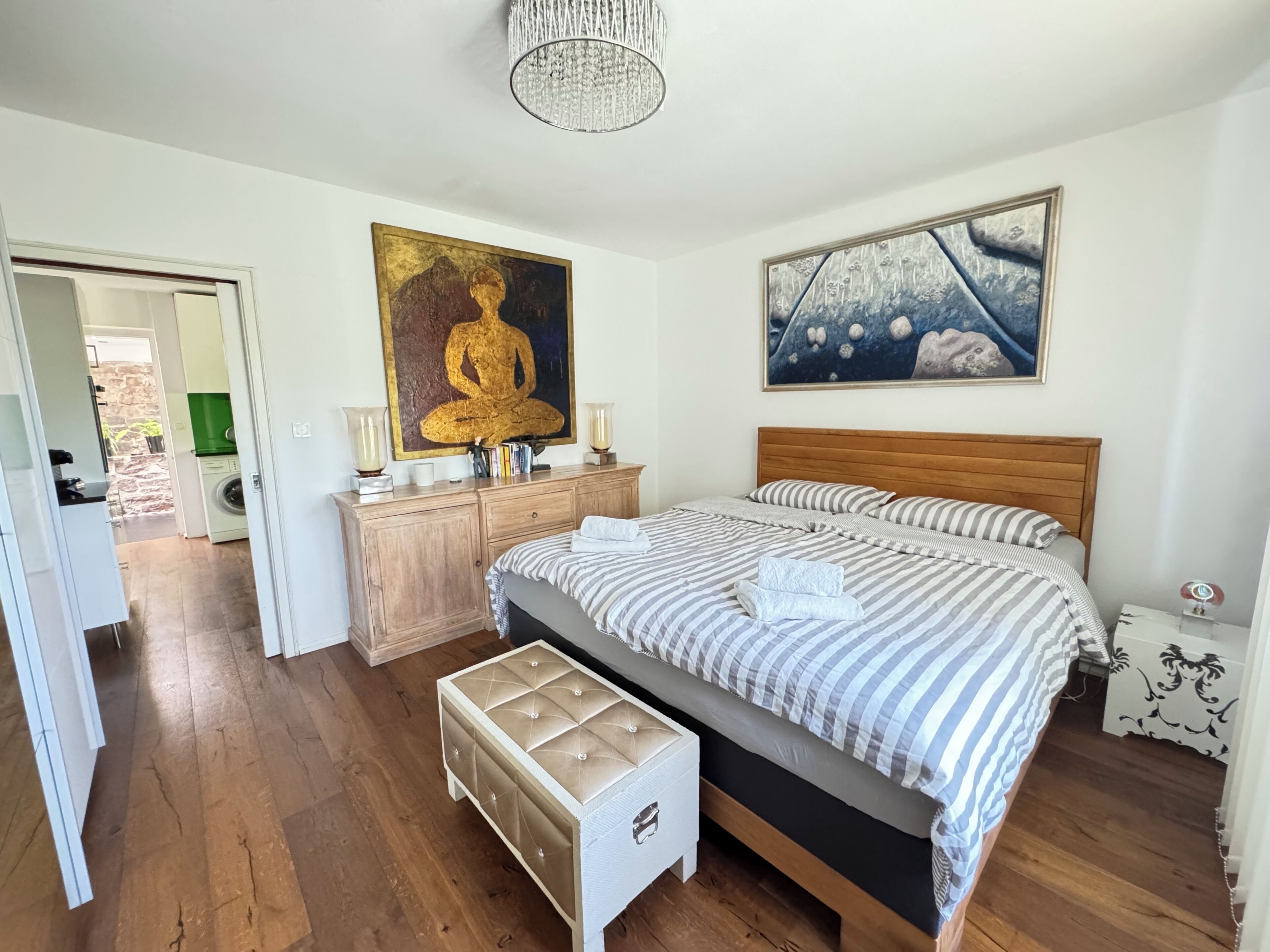 2 Schlafzimmer, Bügeleisen/Bügelbrett, kostenloses WLAN, Bettwäsche