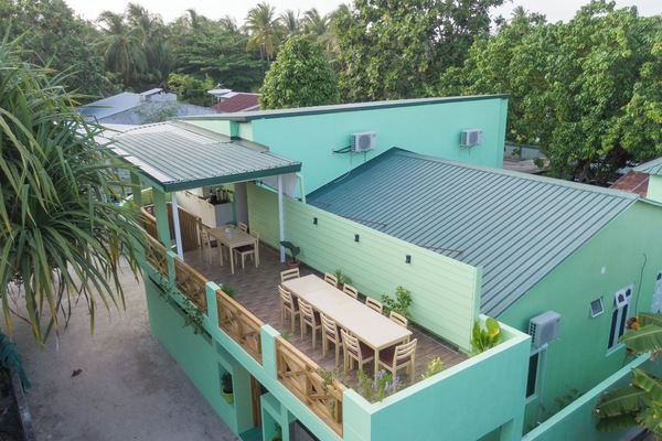 Voorkant van accommodatie