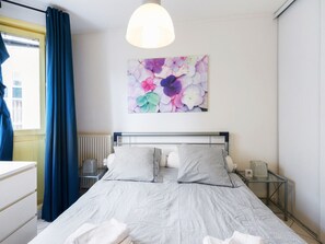1 bedroom, iron/ironing board, WiFi, bed sheets - Appartement de l'Acropole - Welkeys (Montpellier)