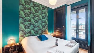 1 chambre, fer et planche à repasser, Wi-Fi, draps fournis