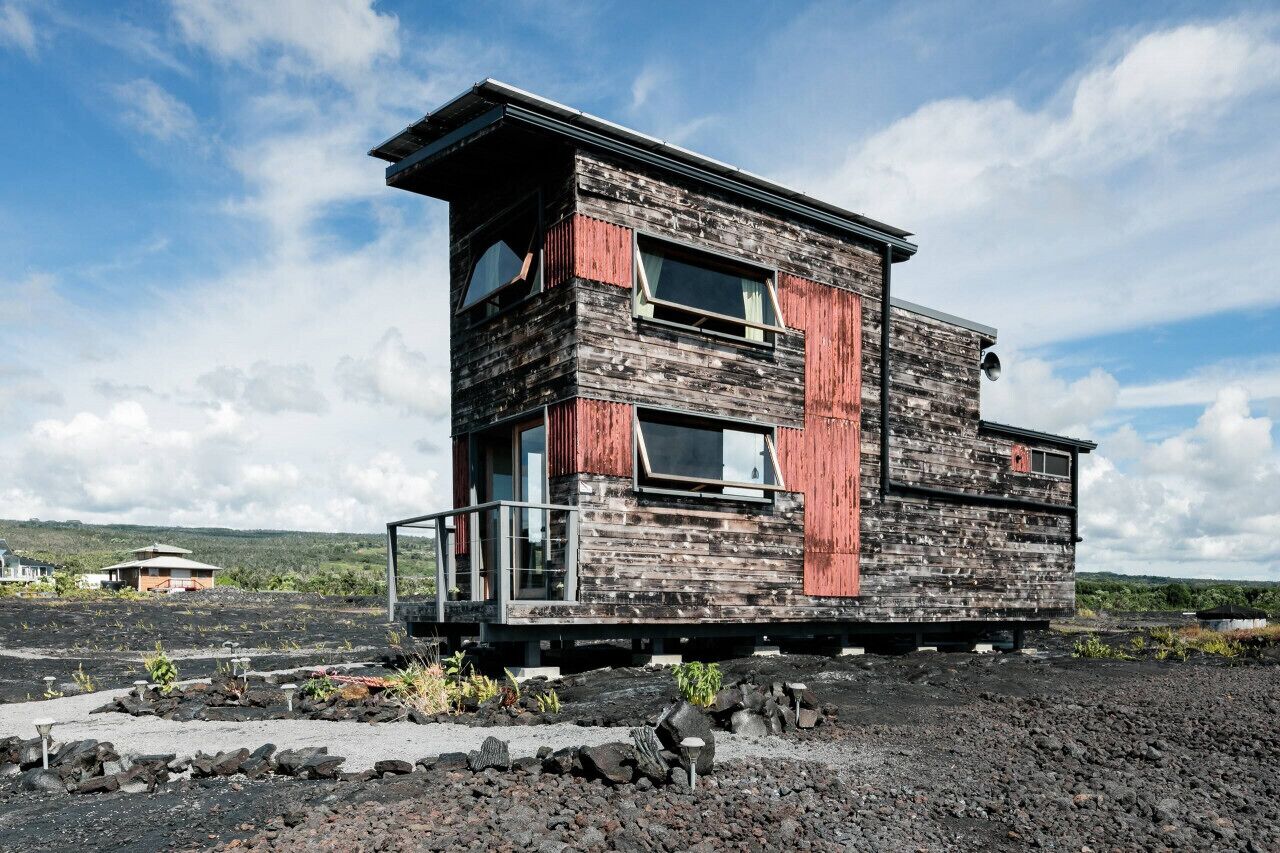 The Phoenix House - Epic Tiny Home GEM on Volcanic Lava Field