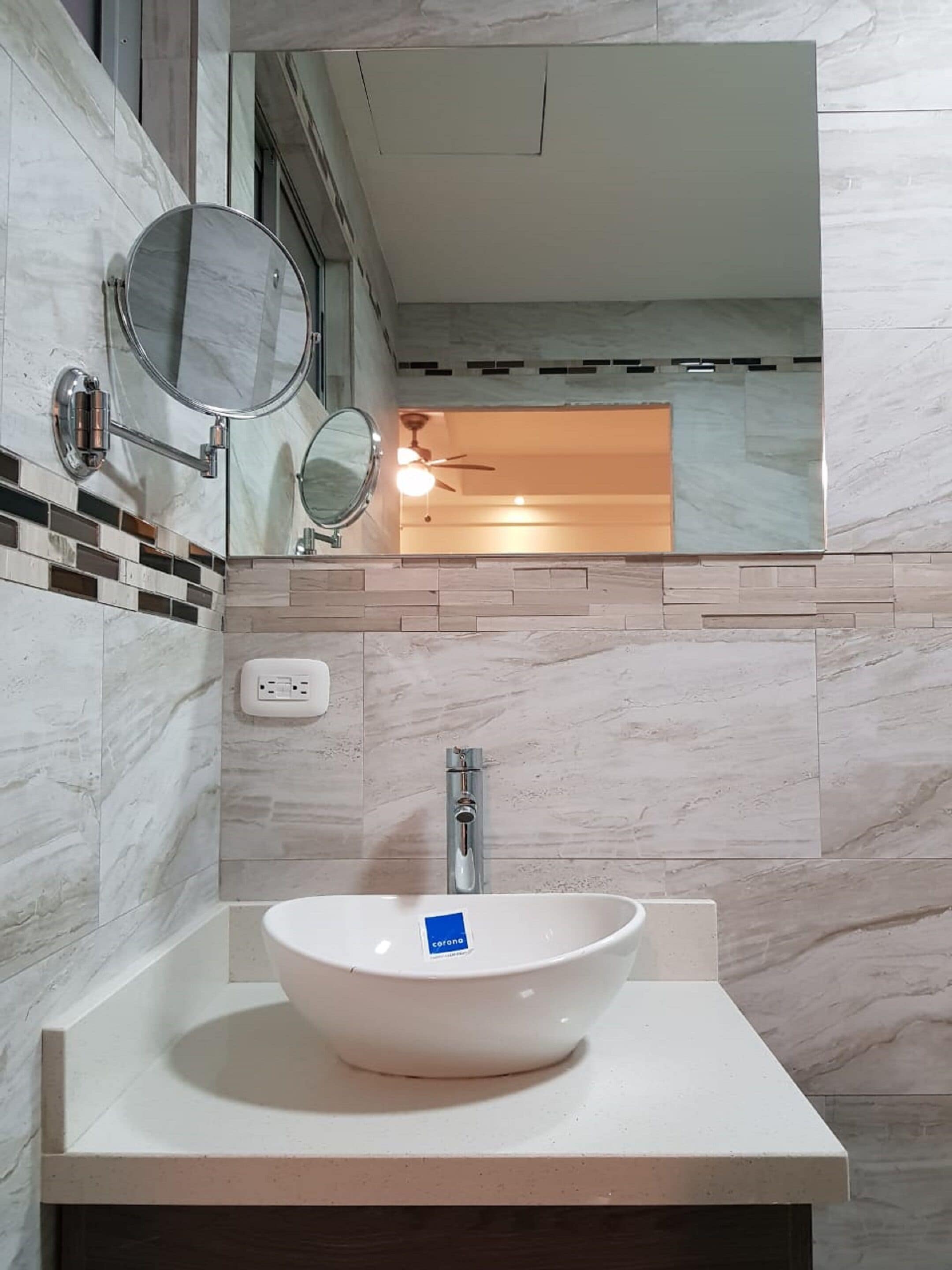 shower, rainfall showerhead, free toiletries, hair dryer