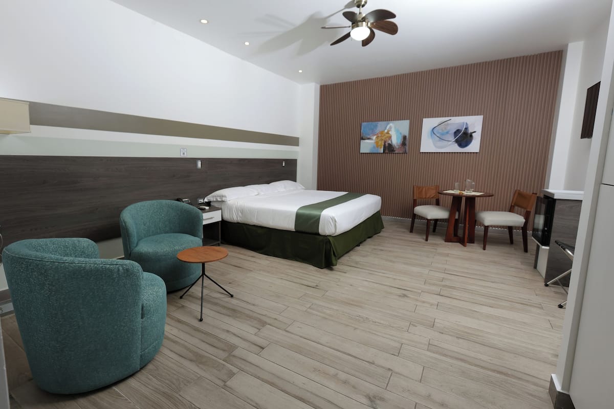 Junior Studio Suite | Minibar, in-room safe, individually decorated, individually furnished