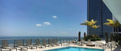 حمّام سباحة خارجي، حمّام سباحة مُدفَّأ