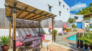 Outdoor dining - Casa Tejeda Frigiliana by Ruralidays (Málaga)