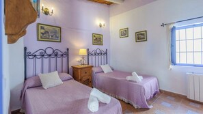 2 bedrooms, iron/ironing board, travel crib, WiFi