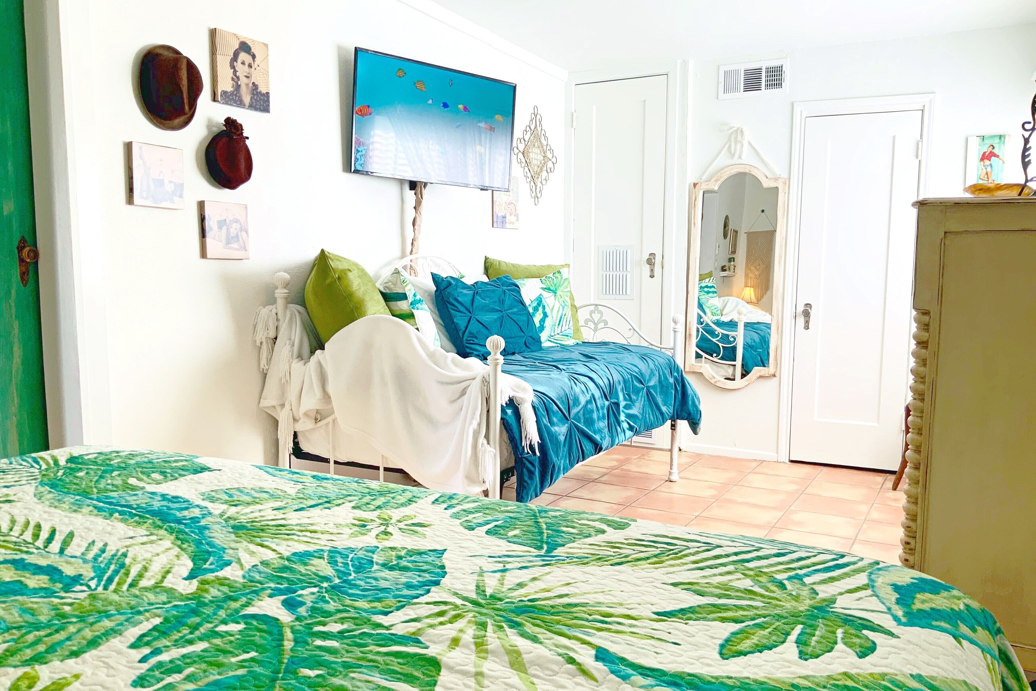 1 間睡房、熨斗/熨衫板、免費 Wi-Fi、床單