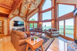 TV, fireplace, DVD player, offices