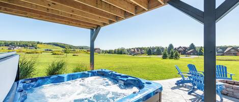 Bain à remous extérieur