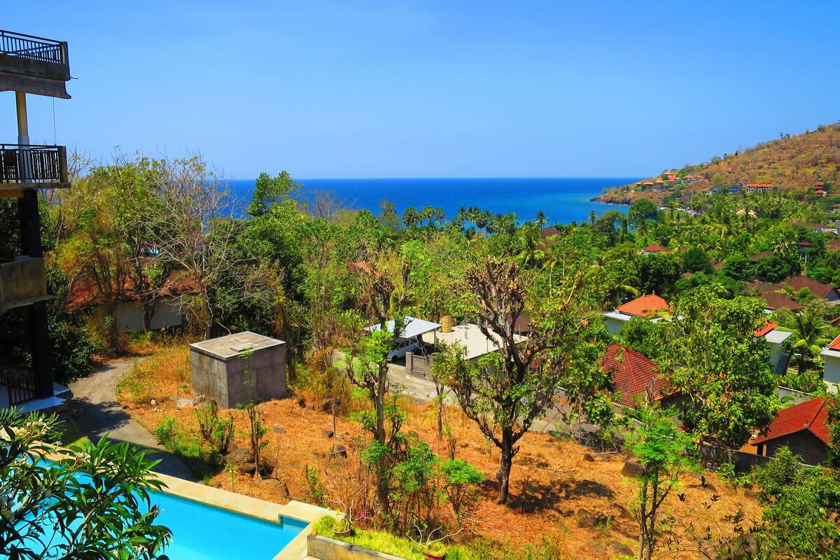 Deluxe Double Room, Ocean View | Terrace/patio