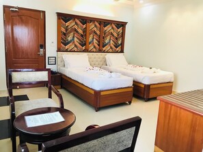 Basic Double Room | Egyptian cotton sheets, premium bedding, memory foam beds, rollaway beds