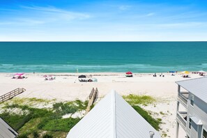 On the beach