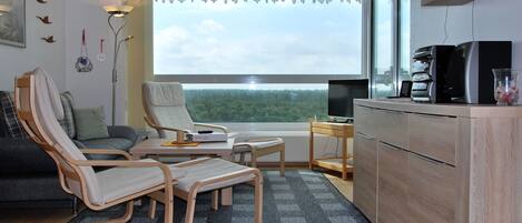 Appartamento, 1 camera da letto, balcone (12.02) | Soggiorno | TV LED