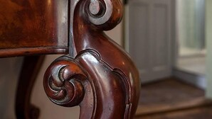 Interior detail - Old farmhouse at Laharn dairy farm (Macroom)