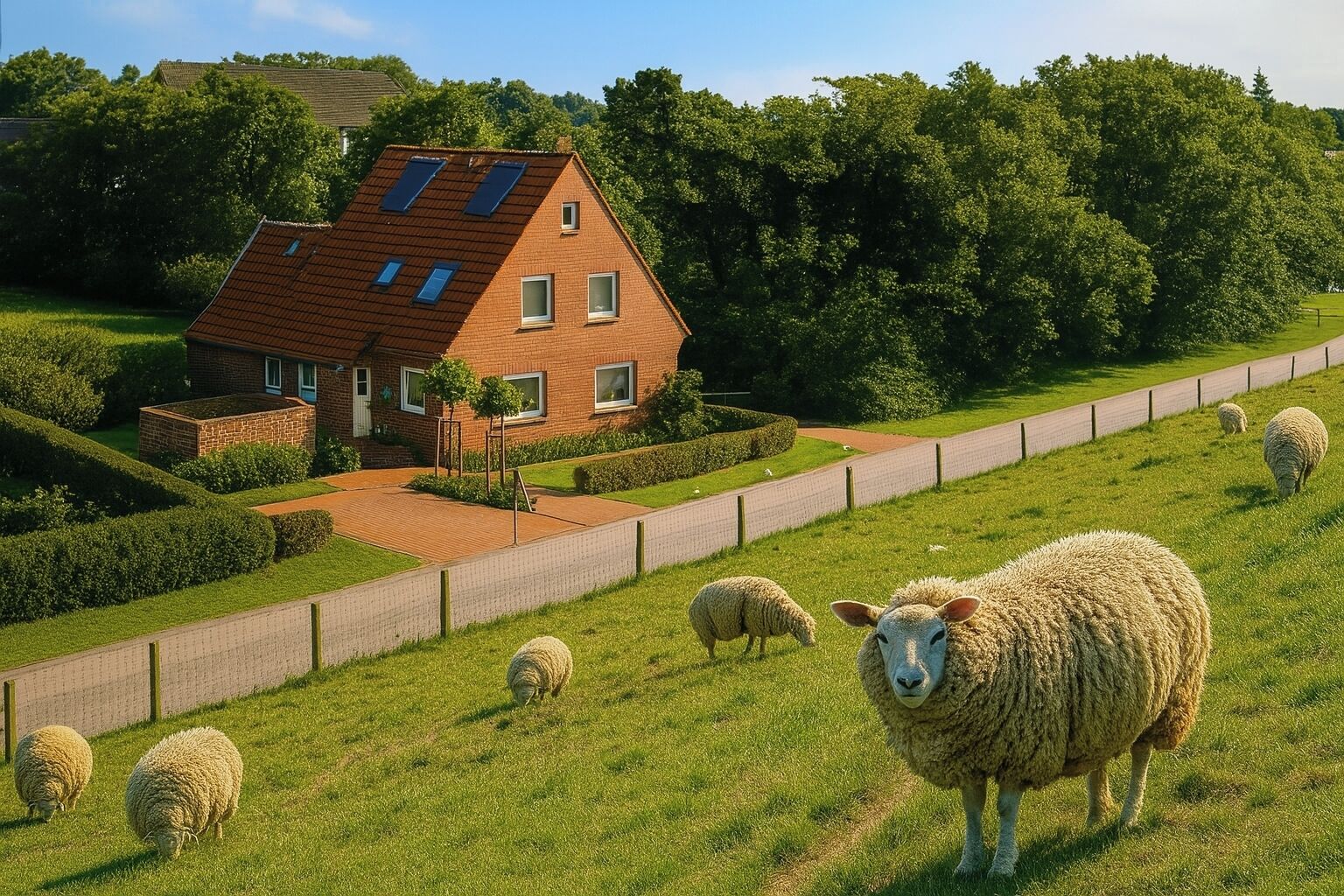 Terrein van de accommodatie