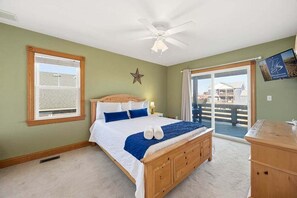 4 bedrooms, Internet, bed sheets - The After Glow | 940 ft from the beach | Private Pool, Hot Tub (Nags Head)