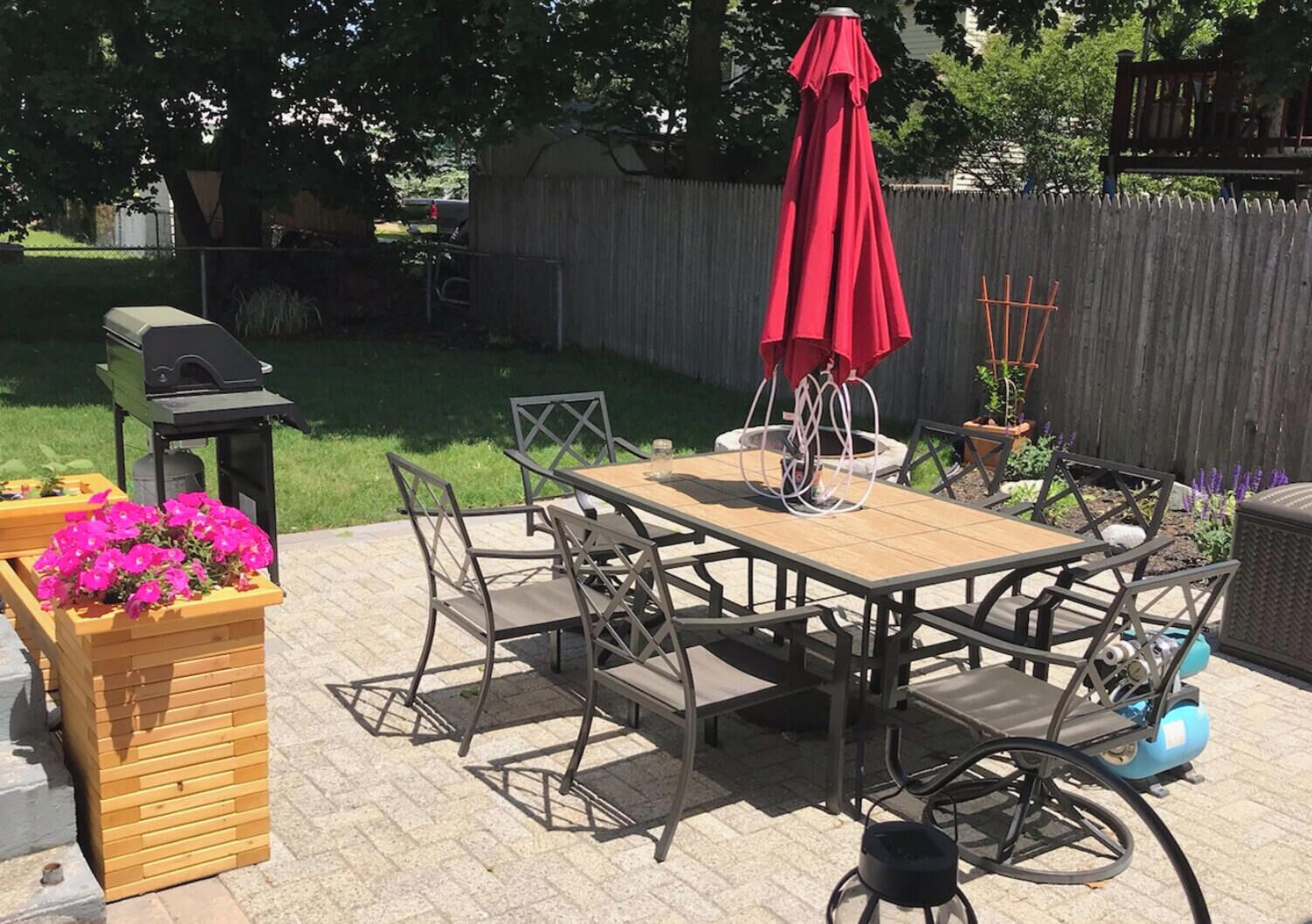 Restauration en plein air