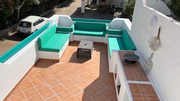 Double Room with Terrace | ๊ฑฐ์ค ๊ณต๊ฐ