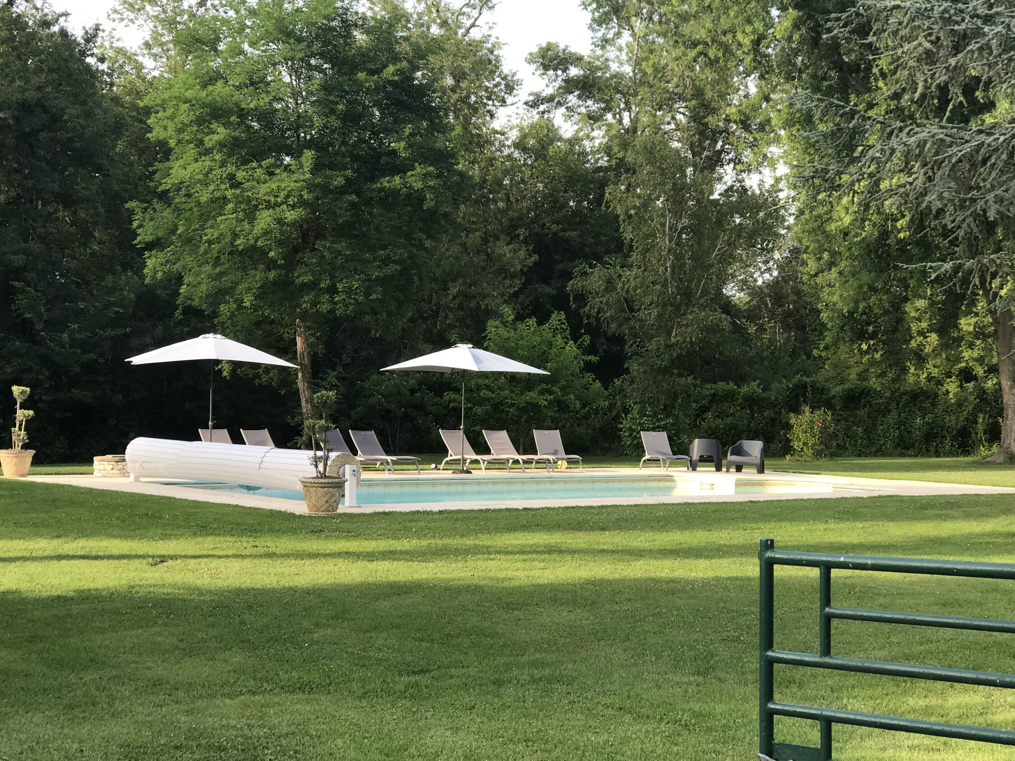 Alberca al aire libre 