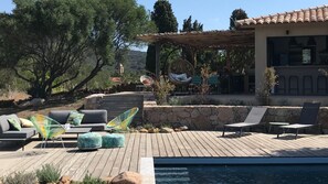 Alberca al aire libre 