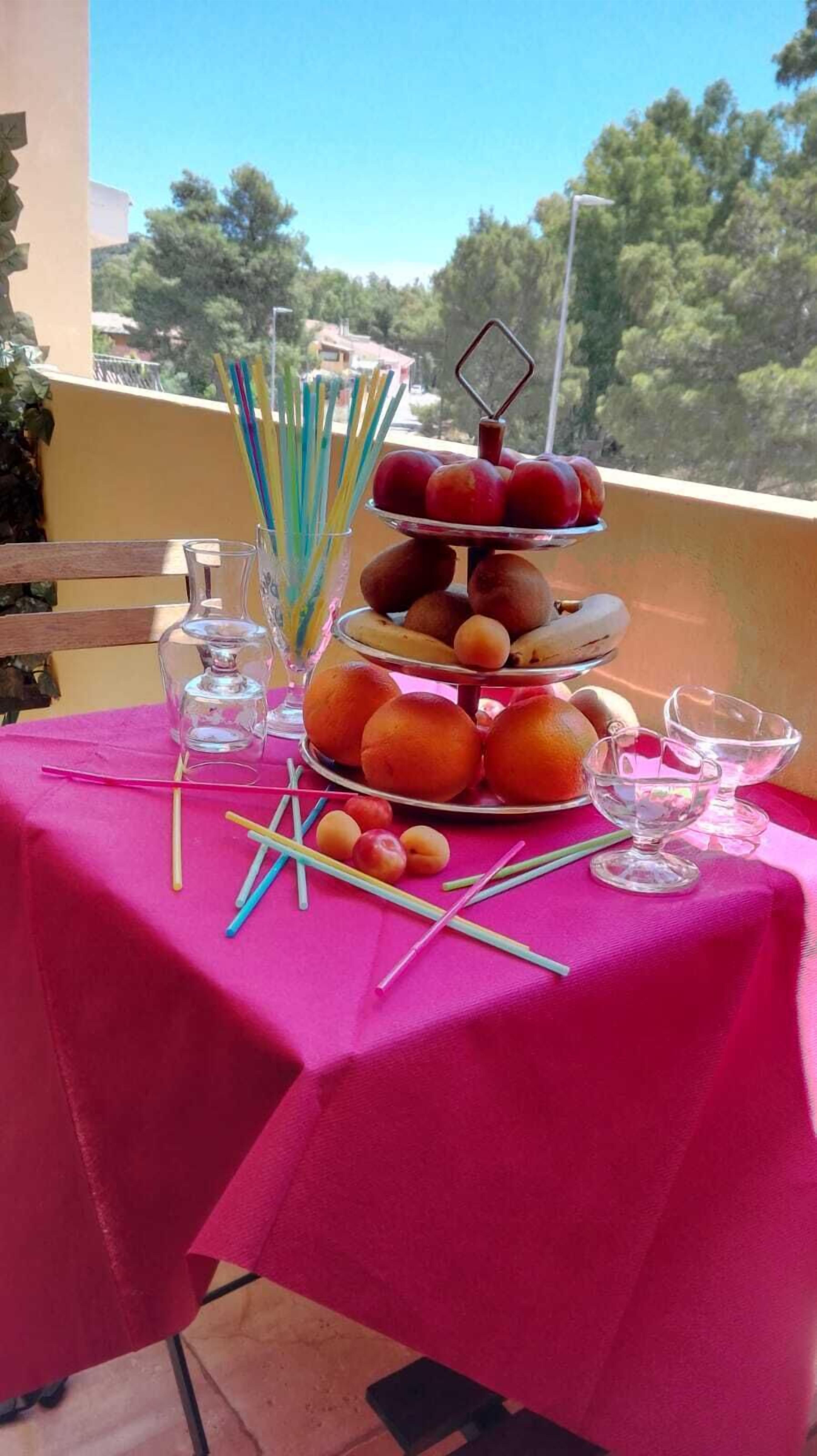 Suite, coin cuisine (2) | Balcon