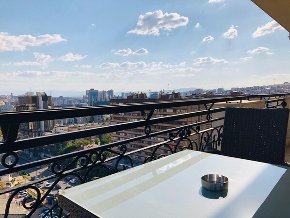 Apartment, 1 Bedroom | Balcony view