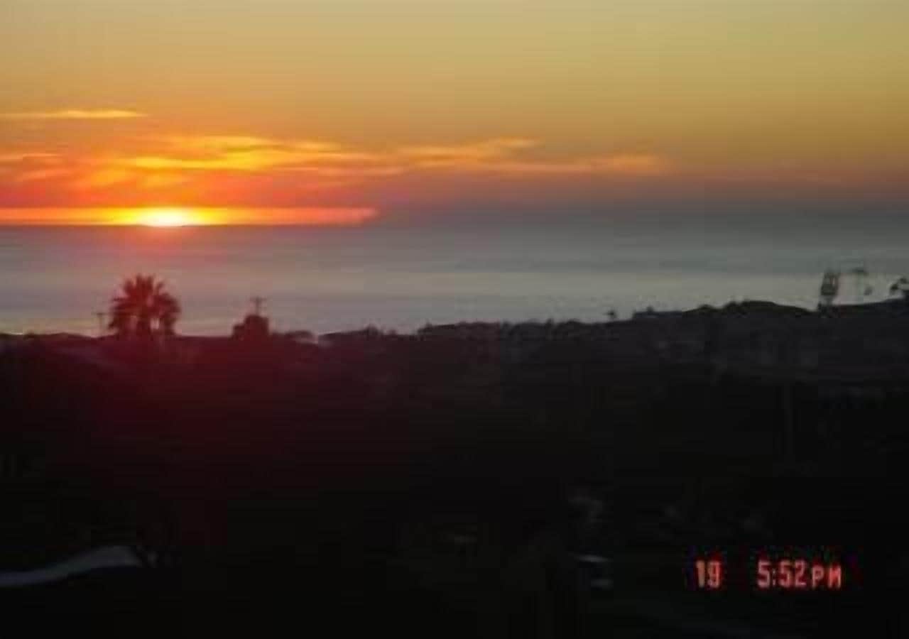 Blick von der Unterkunft