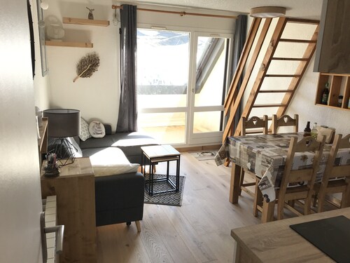 Mezzanine studio apartment - Villard de Lans village, ideal for families