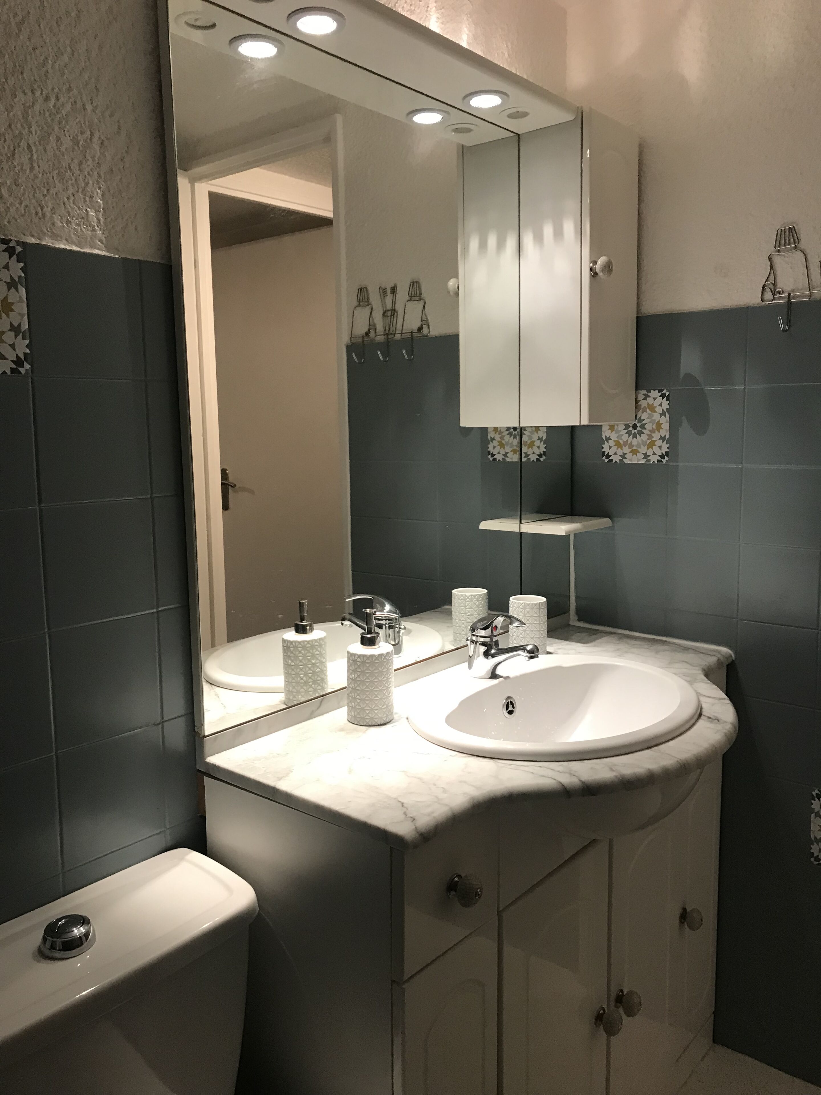 Een bad, een haardroger