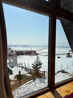 Vue depuis l’hébergement