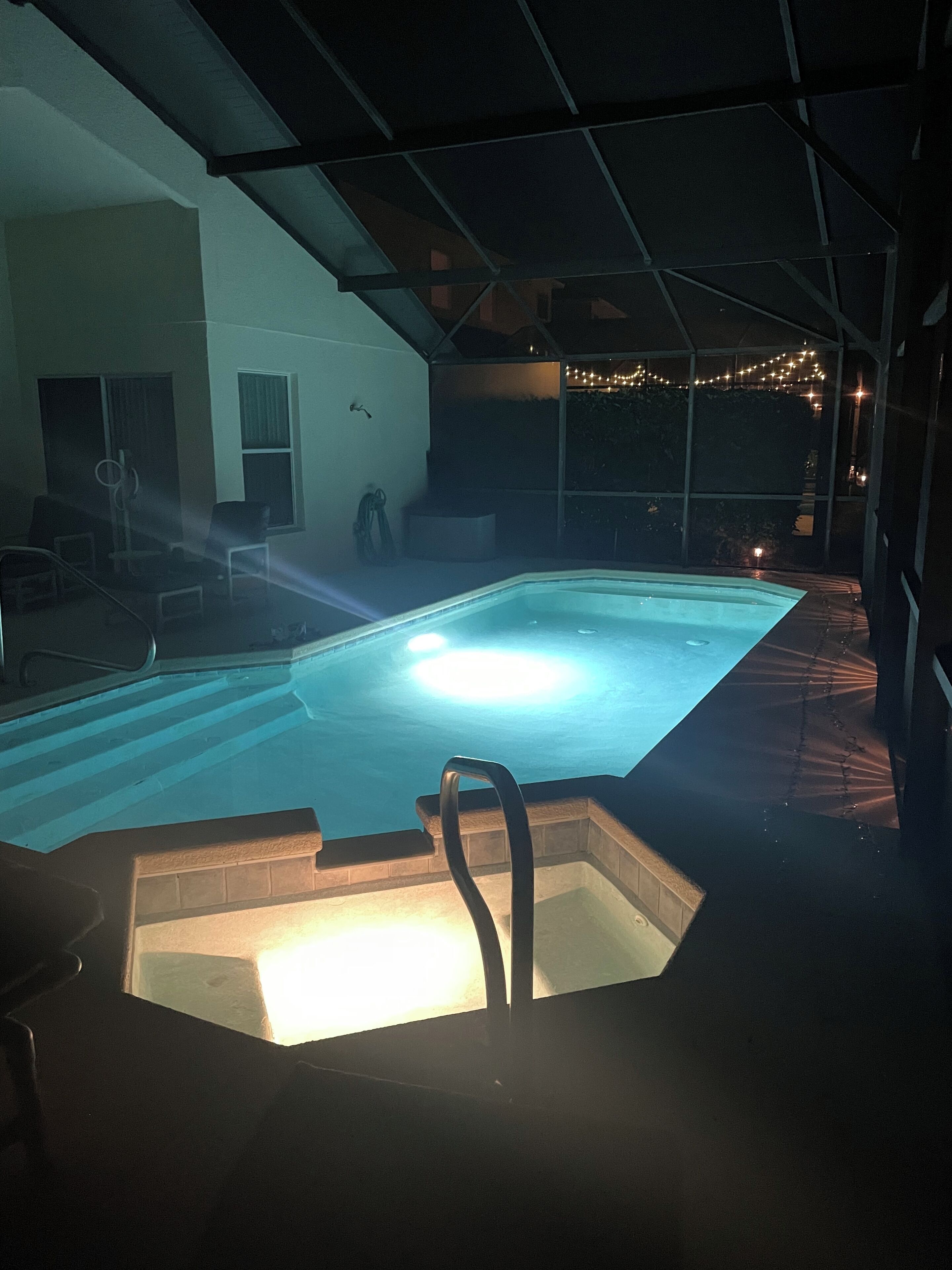 Alberca al aire libre 