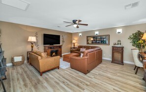 TV connectée, cheminée, imprimantes