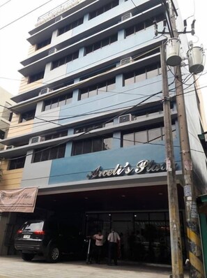 Entrada al alojamiento