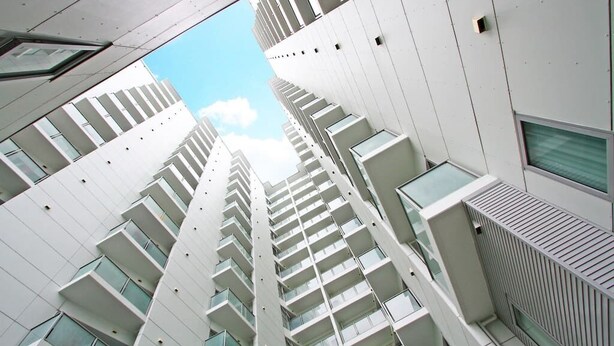Exterior detail - Federal Apartments (Auckland)