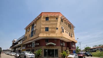 Majoituspaikan julkisivu