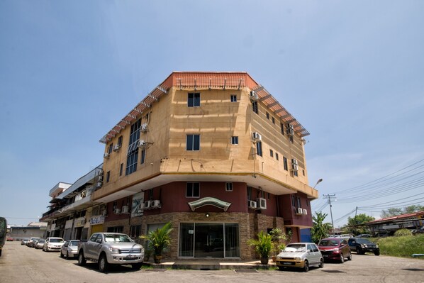 Façade de l’hébergement