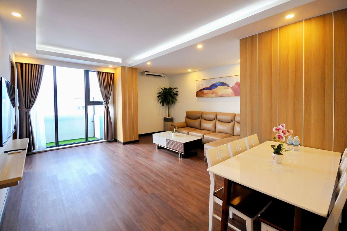Penthouse, 2 chambres, vue ville | Salle de séjour