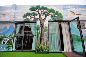 Luxury-Penthouse | Blick auf den Innenhof