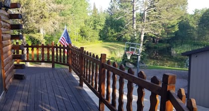 Exclusive 4 Bedroom Home on 10 Acres, Hot Tub, Pond in Heart of Trail System