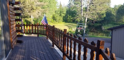 Exclusive 4 Bedroom Home on 10 Acres, Hot Tub, Pond in Heart of Trail System