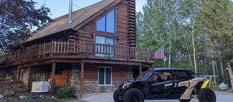 Exclusive 4 Bedroom Home on 10 Acres, Hot Tub, Pond in Heart of Trail System