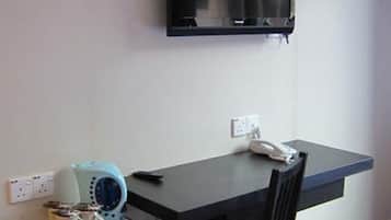 Desk, iron/ironing board, free WiFi