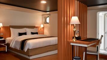 Cabaña familiar | 1 habitación, minibar y caja de seguridad en la habitación