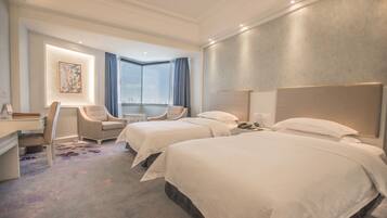 Chambre Affaires avec lits jumeaux | Bureau, rideaux occultants, chambres insonorisées, Wi-Fi gratuit