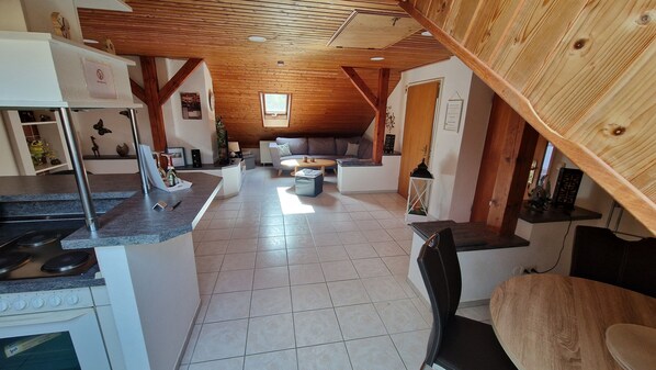 Fridge, microwave, oven, dishwasher - Vacation apartment Schwarz (Ebermannstadt)