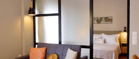 1 chambre, literie de qualité supérieure, bureau, chambres insonorisées