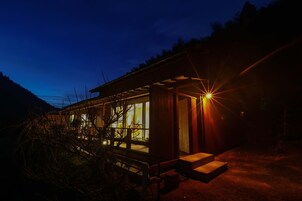 Front of property - evening/night