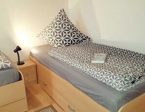 2 chambres, lit parapluie, Wi-Fi