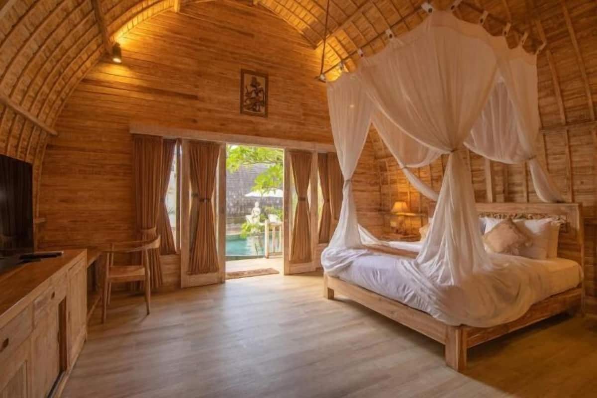 1 slaapkamer, een minibar, individueel gedecoreerd